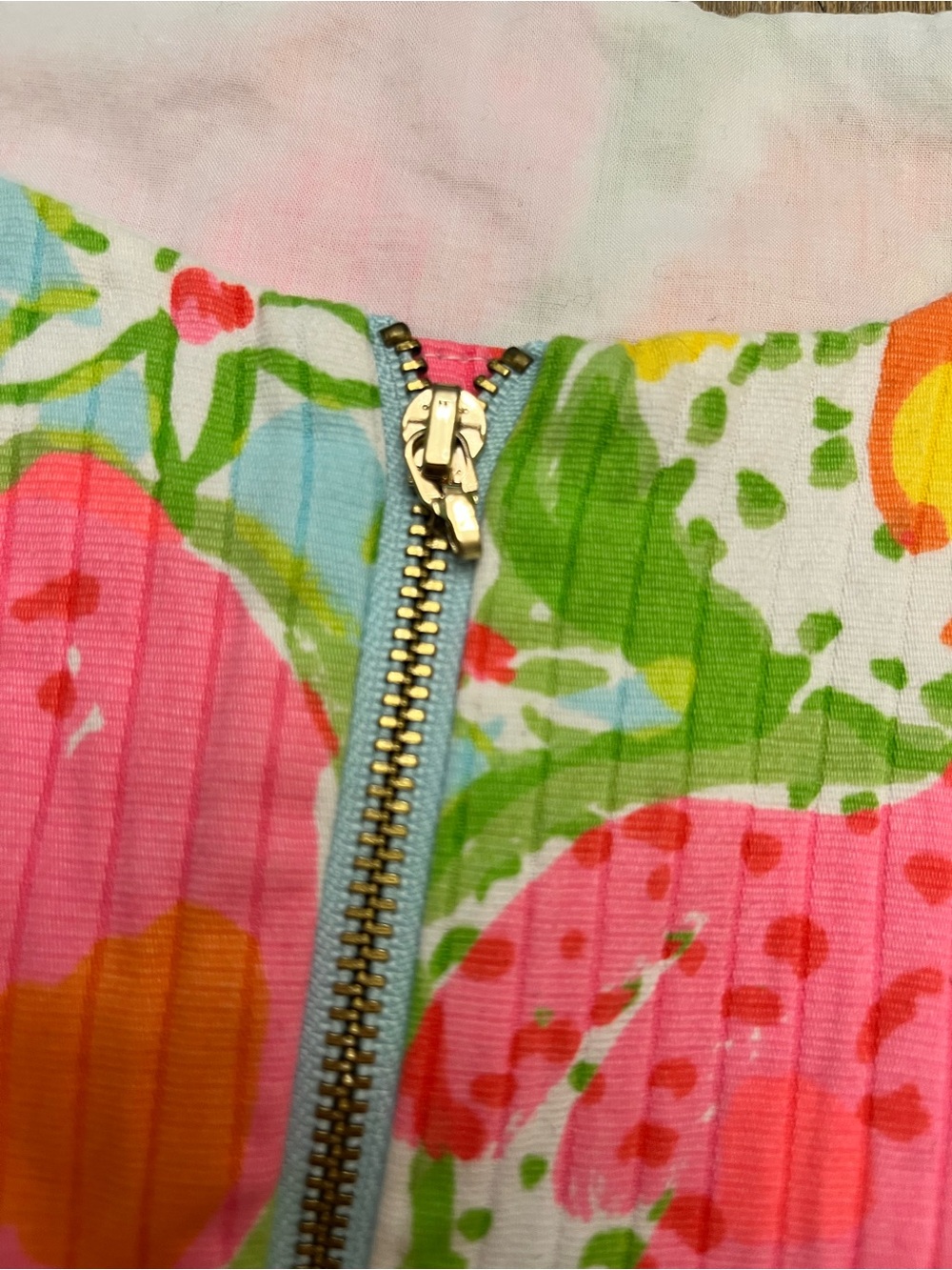 Lilly Pulitzer Women's Cathy Shift Dress Pool Blue, Pink Lemonade Size 8 - Picture 13 of 13